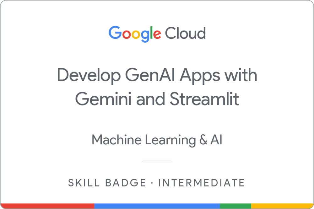 Develop GenAI Apps with Gemini and Streamlit