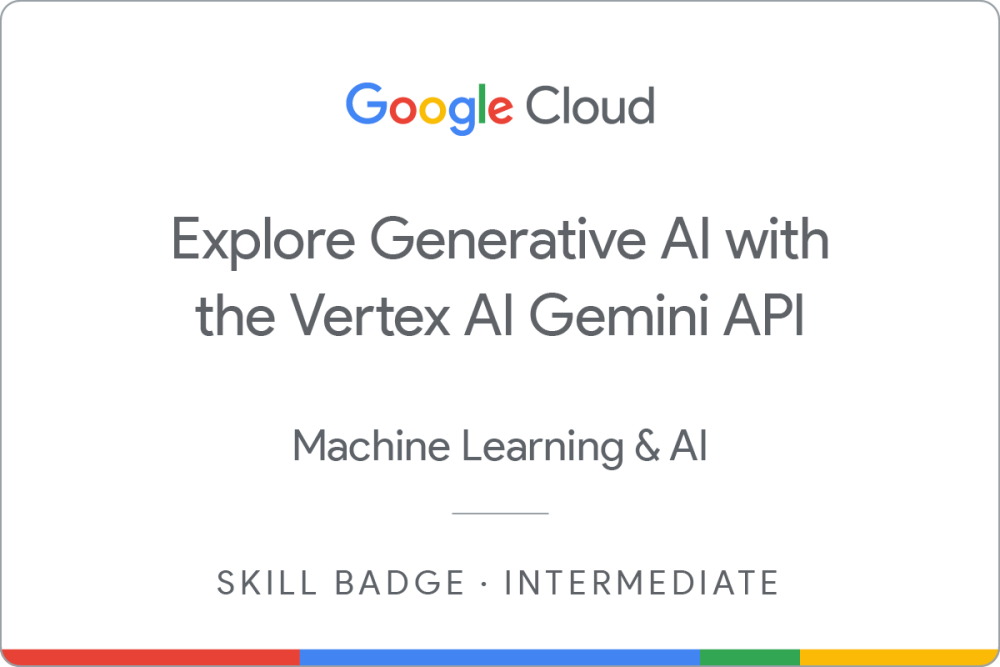 Explore Generative AI with the Gemini API in Vertex AI