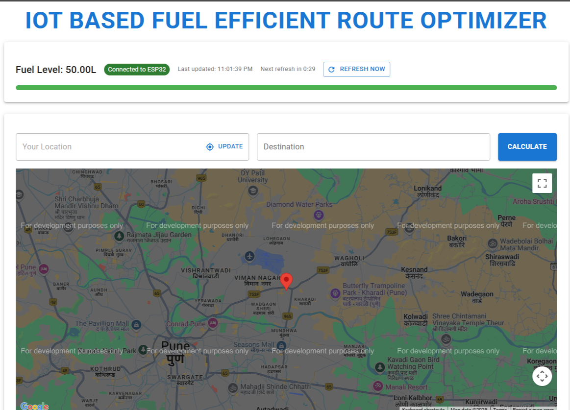 Fuel-Aware Navigation